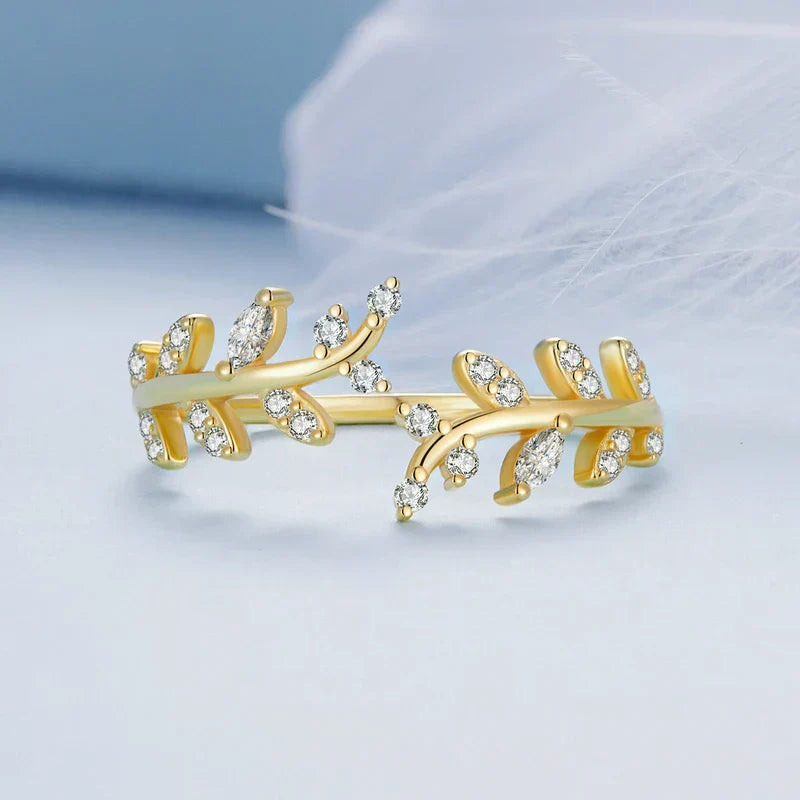 Kaelirisse | Zirconia Ring 18K Gold