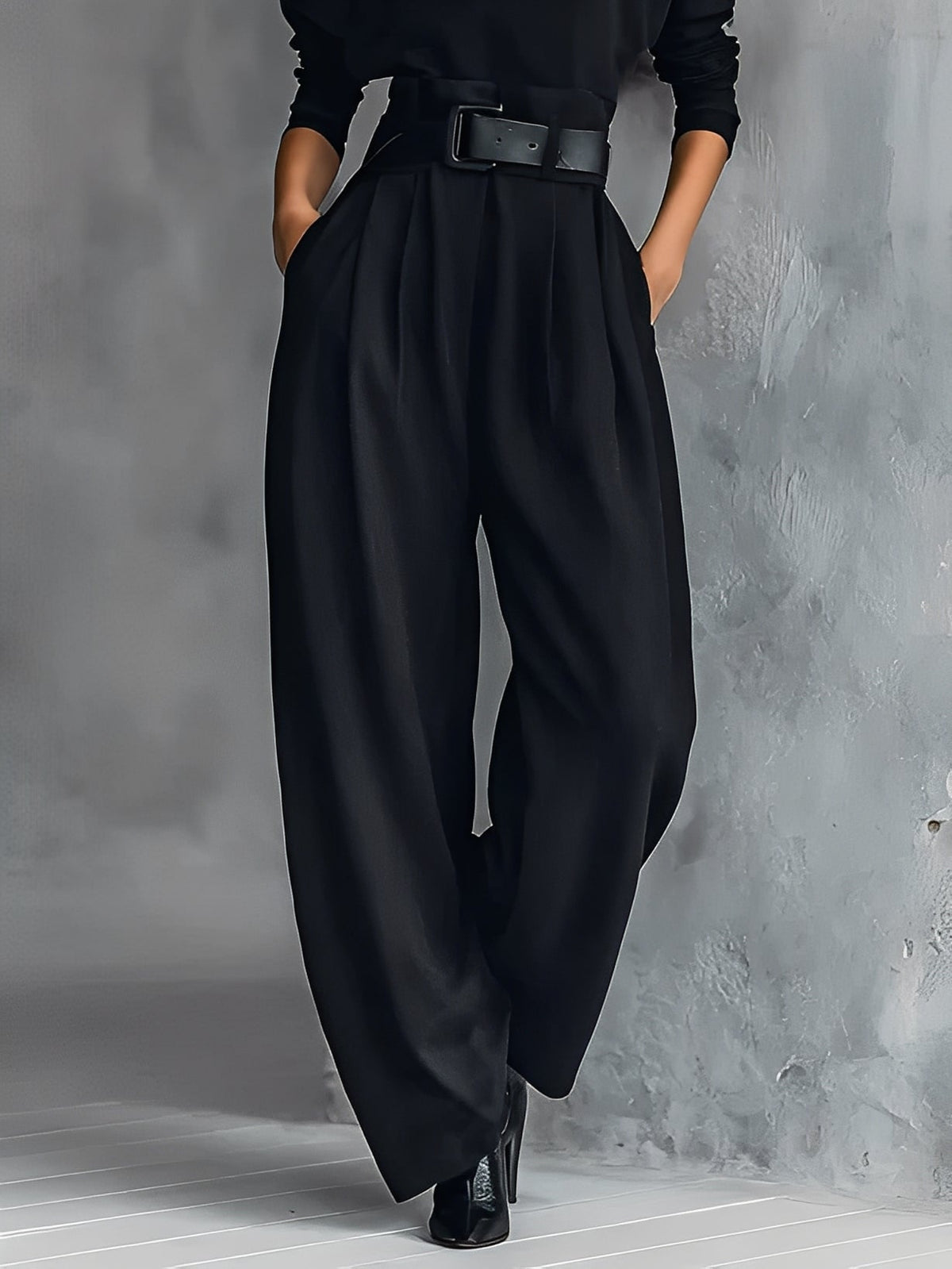 MARIA | TURTLENECK STRAIGHT-LEG SET