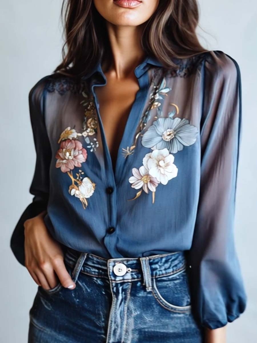 Madison Boho Chic Women's Blouse