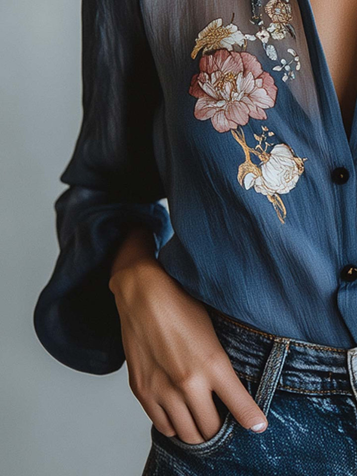 Madison Boho Chic Women's Blouse