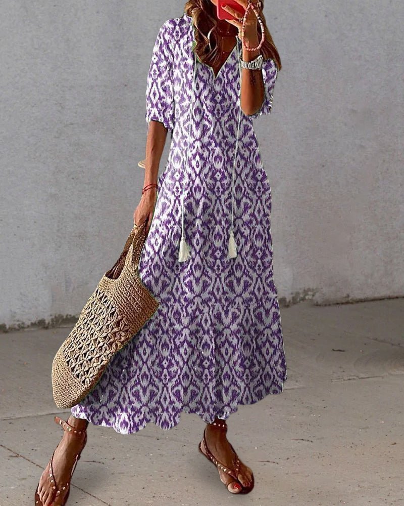 Elowen | Effortless Boho Dress with Flattering Fit