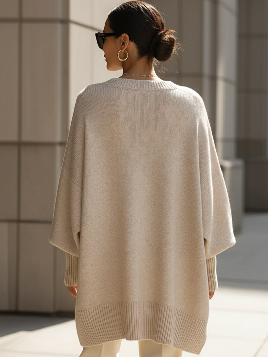 Nicole | Wool-Blend Oversized Jumper