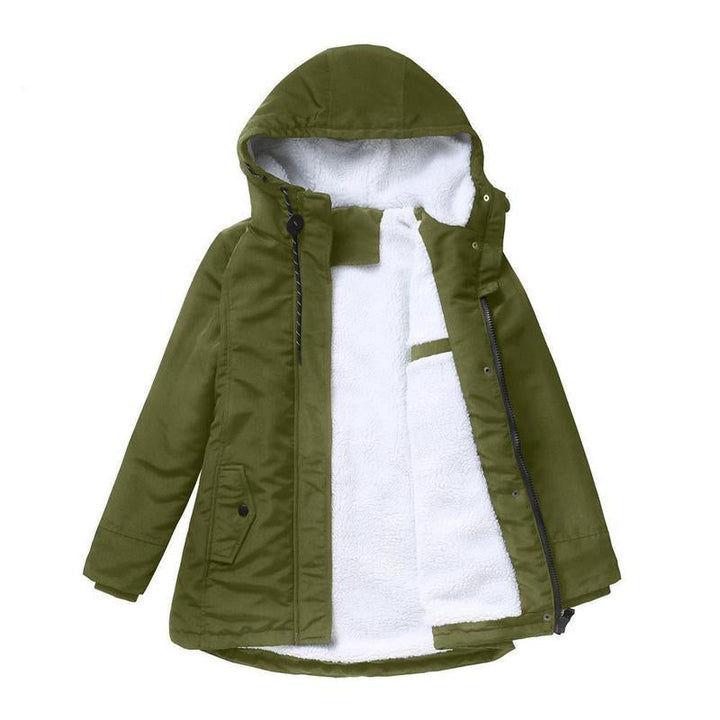 HELEN | QUILTED HOODED COAT