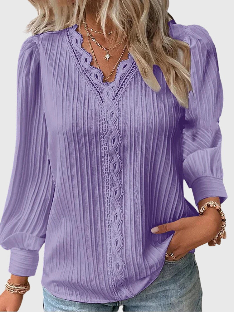 Summer | Elegant Pullover Blouse