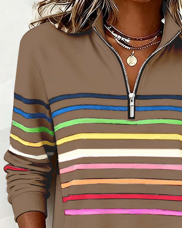 CASSIE | HALF-ZIP SWEATSHIRT