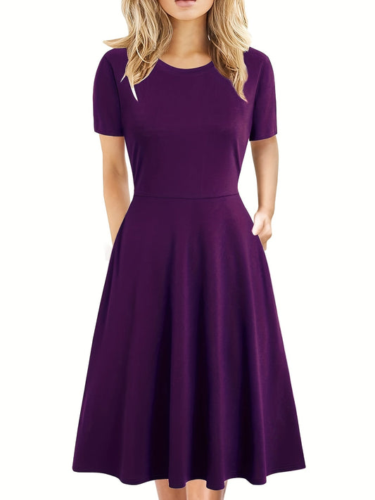 DANUTA VINTAGE A-LINE SUMMER DRESS