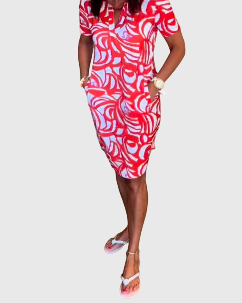 ELLE | EFFORTLESS A-LINE DRESS