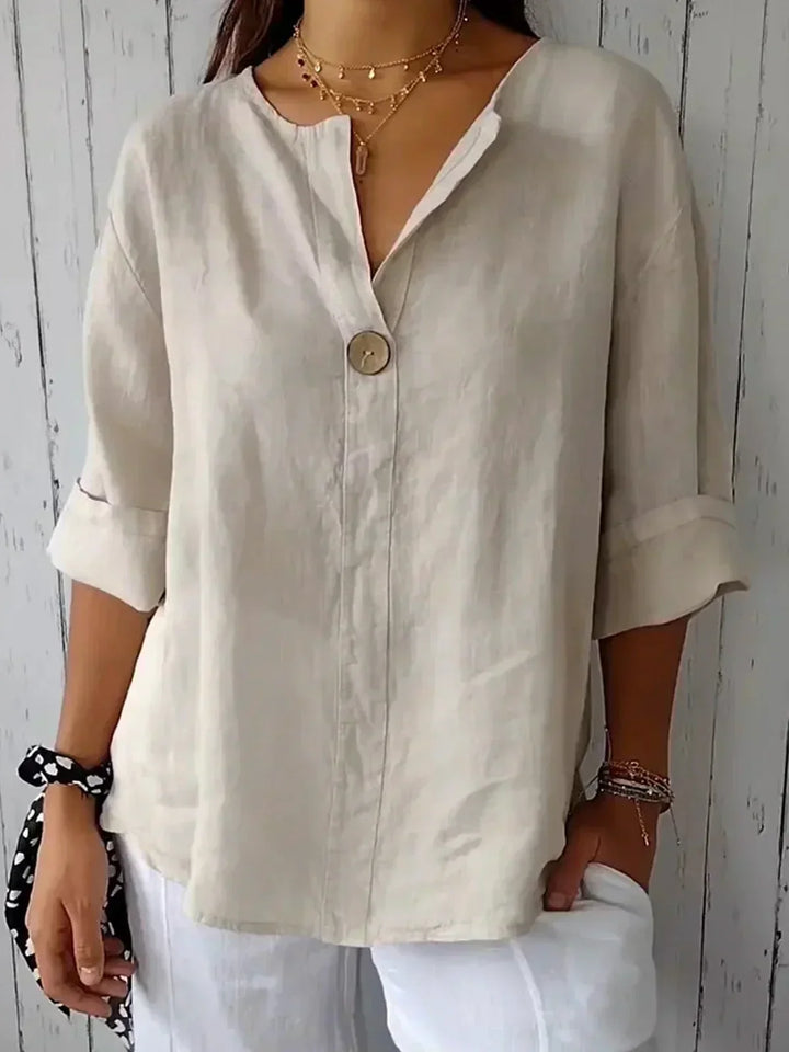 Hadley - Casual V-Neck Blouse