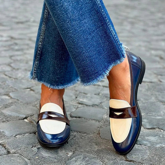 ALLISON | ELEGANT TWO-TONE LOAFER