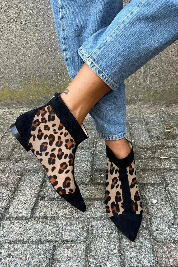 Hadley | Chic Leopard Boots