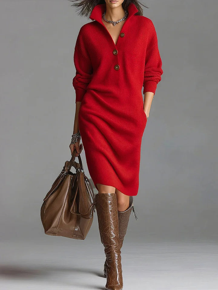 MARIAH | BUTTON FRONT BLAZER DRESS