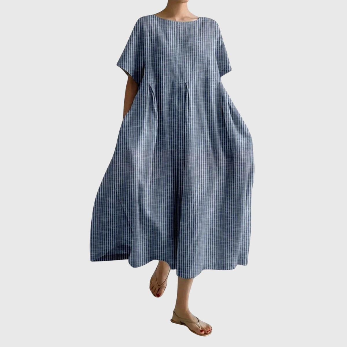 ISABELL | VERTICAL STRIPE DRESS