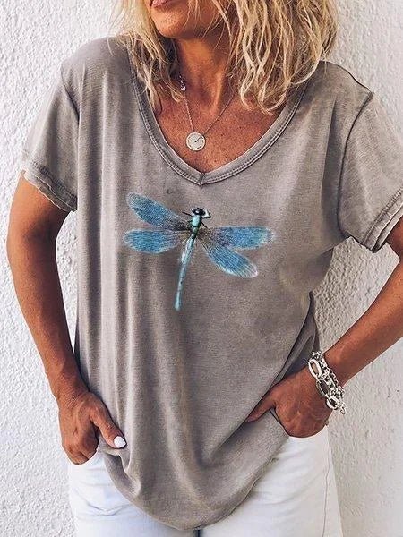 Samantha | V-Neck Tee