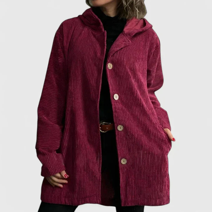 LINDA | COZY HOODED JACKET