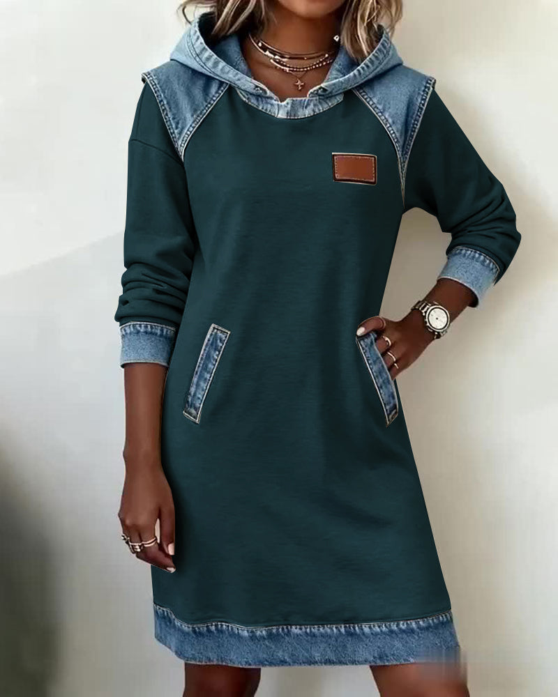 VERA | RELAXED HOODED DRESS