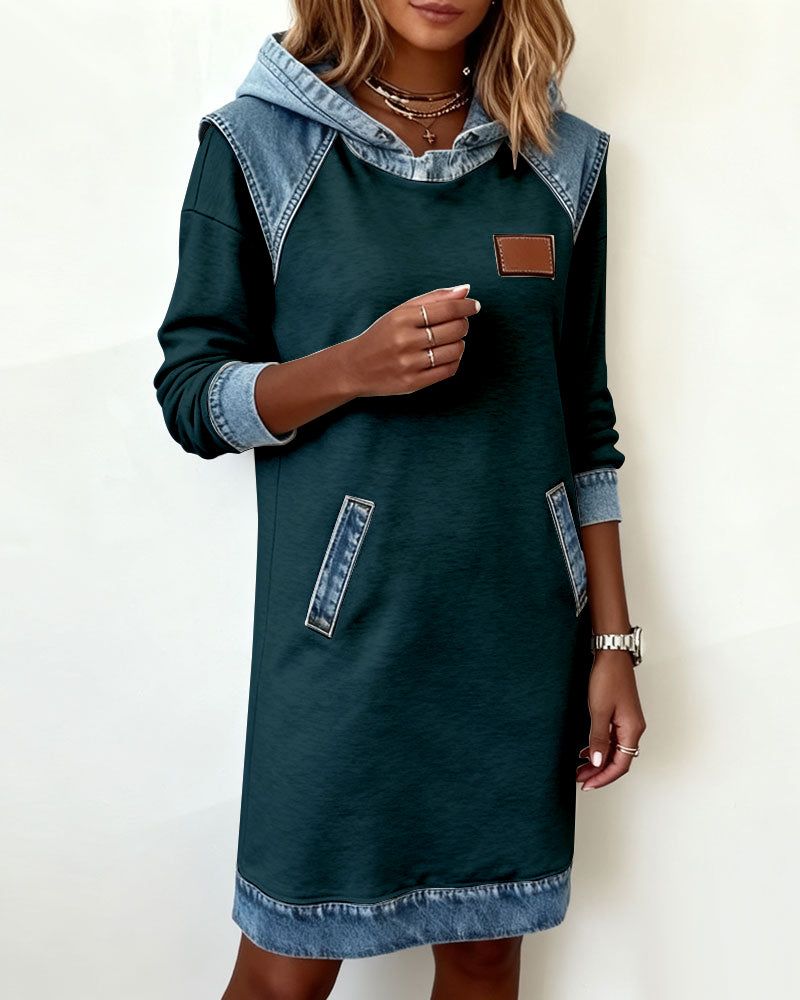 VERA | RELAXED HOODED DRESS