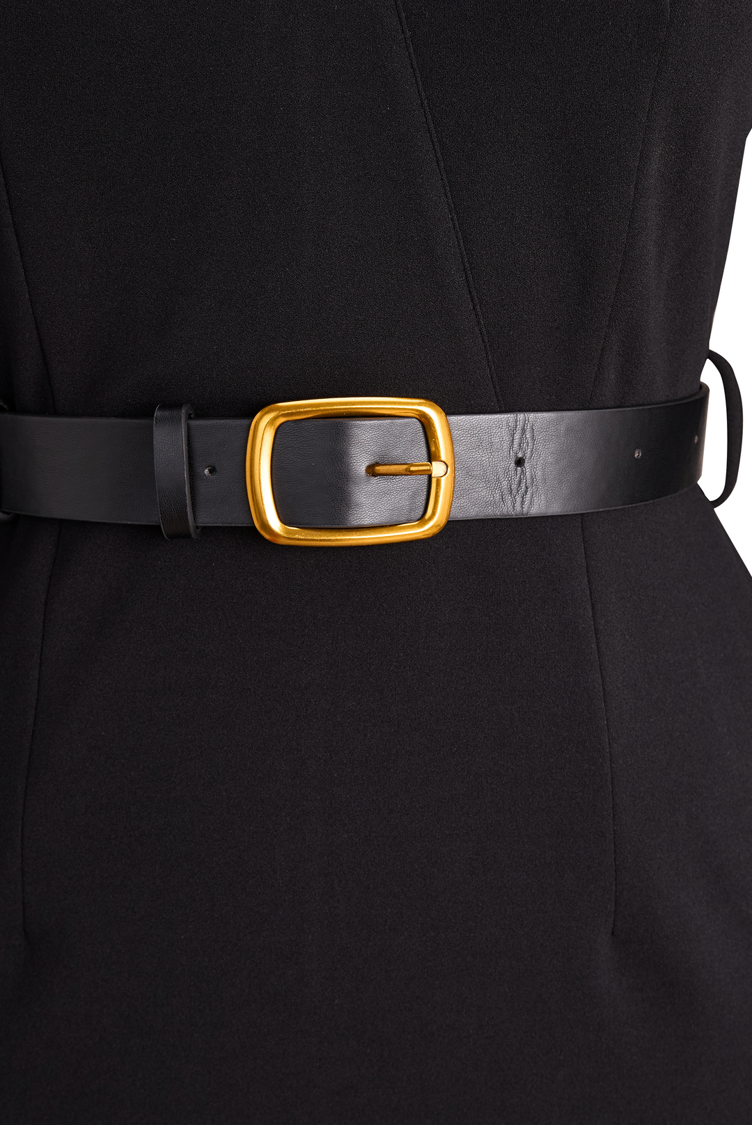 CLARA | BELTED PENCIL MIDI DRESS