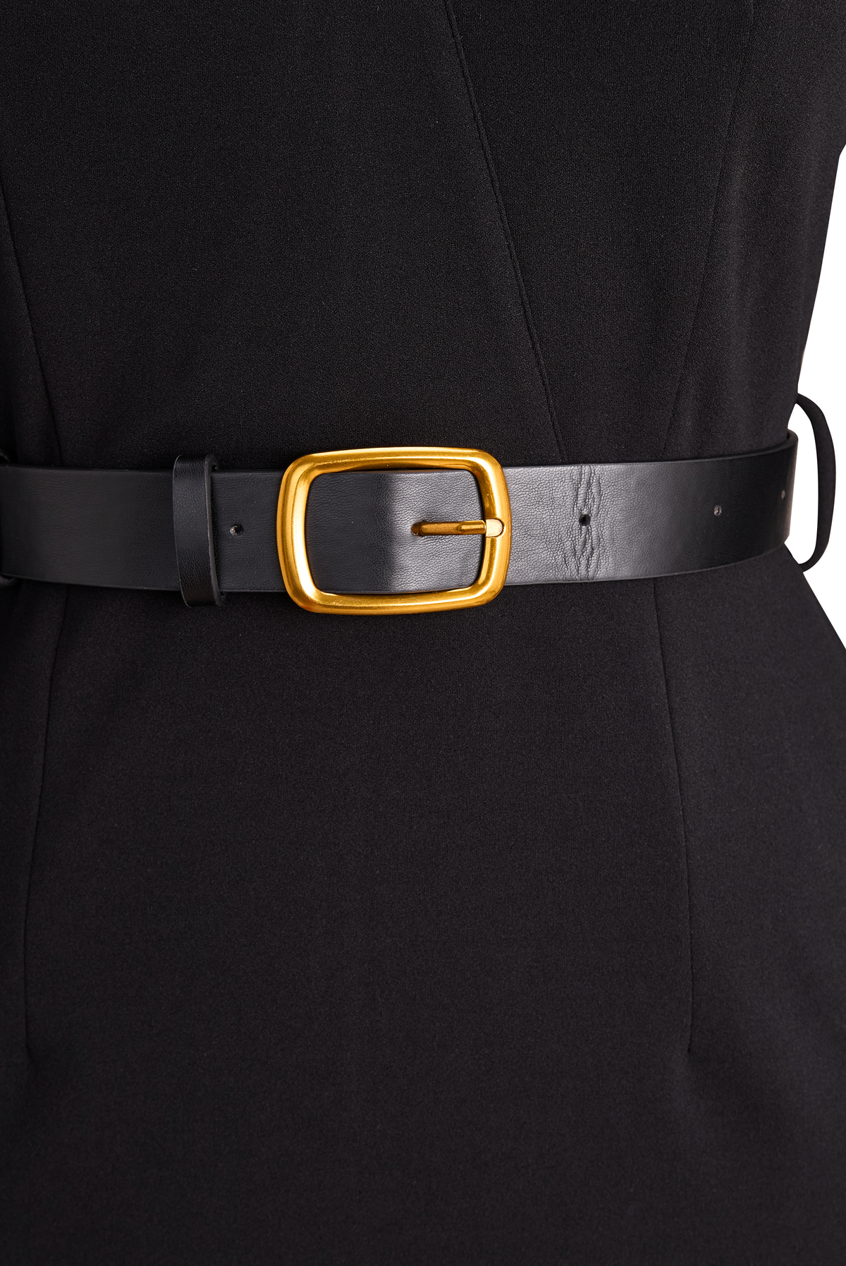 CLARA | BELTED PENCIL MIDI DRESS