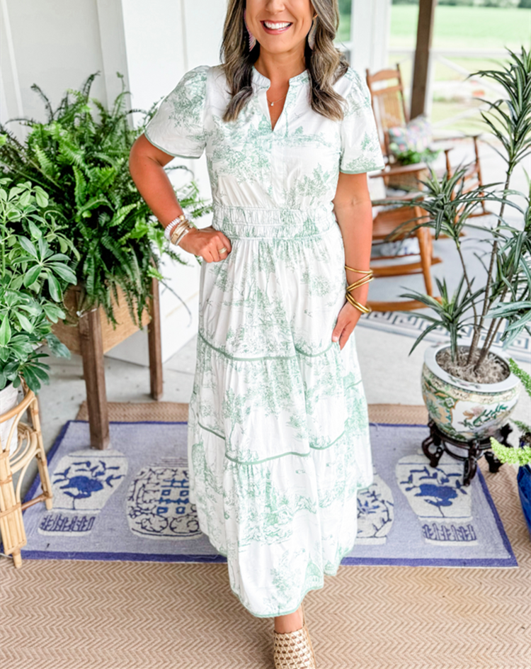 Isolde | Classic Toile Maxi