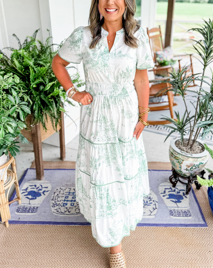 Isolde | Classic Toile Maxi