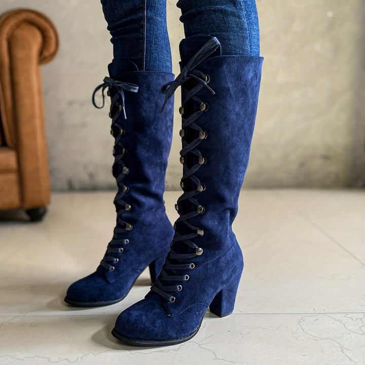 Stella - Fashionable Knee-High Boots