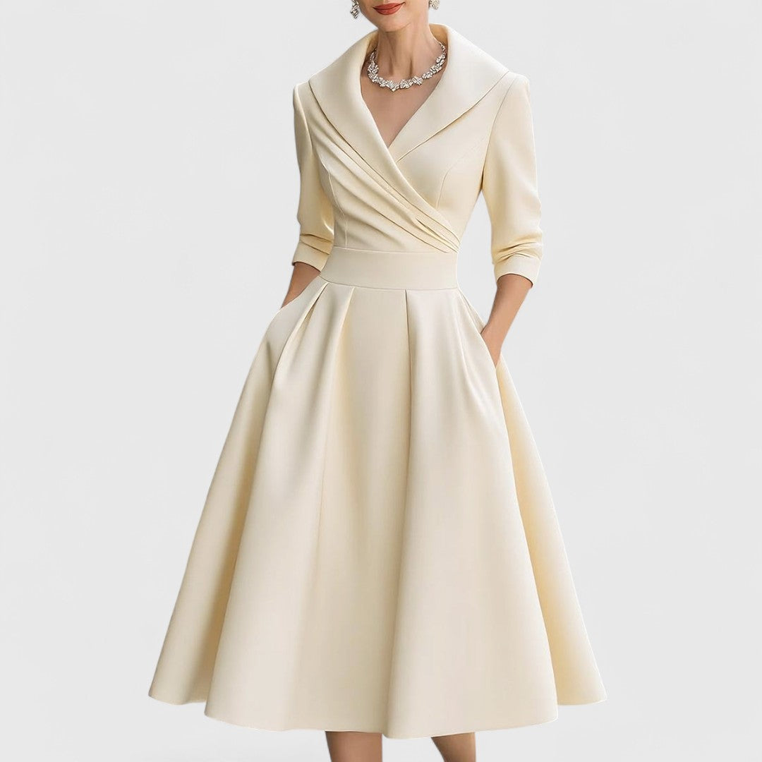 MADELINE | WRAP MIDI DRESS