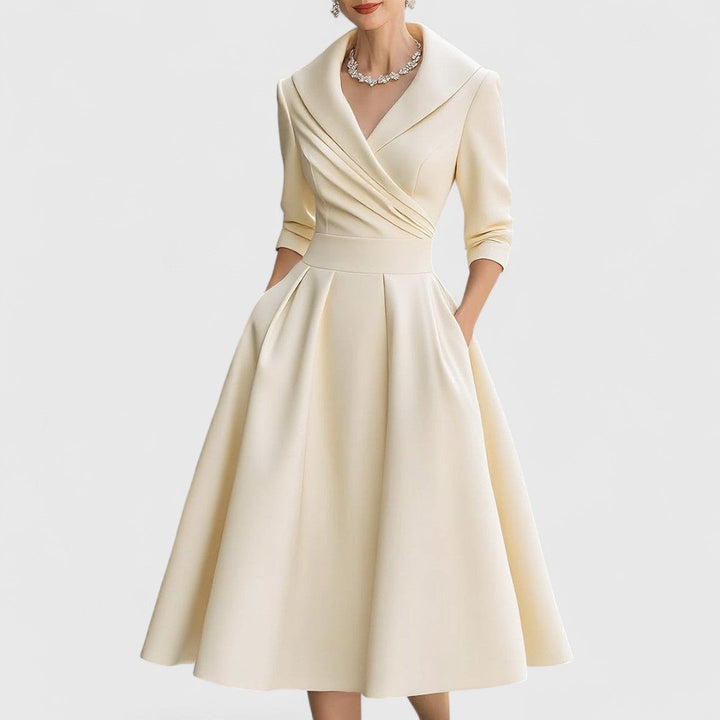 MADELINE | WRAP MIDI DRESS