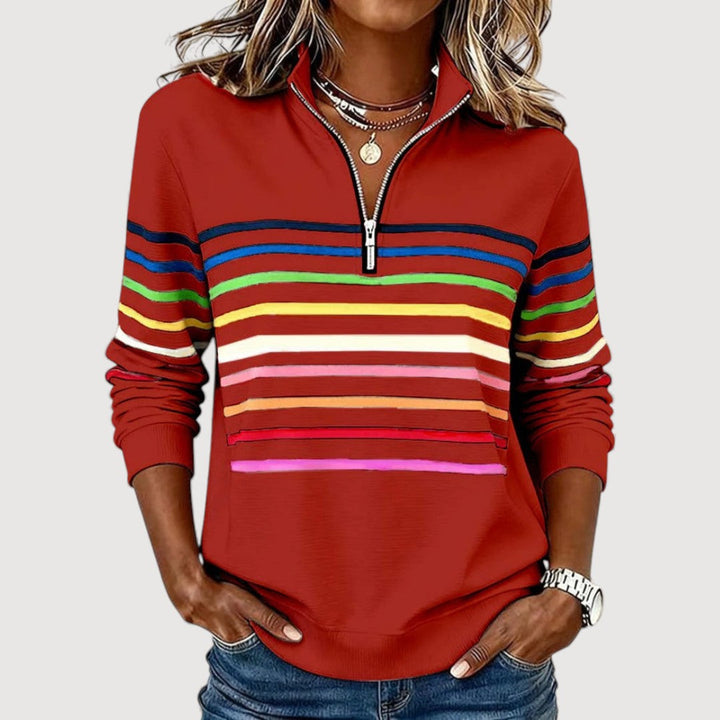 Madeline | Relaxed Zip Top