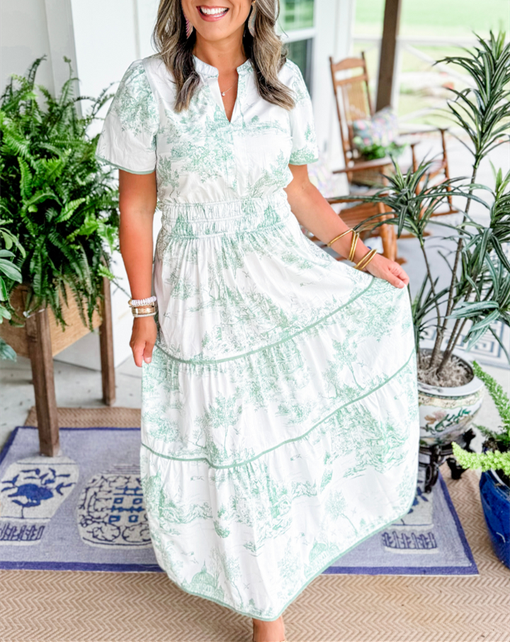 Isolde | Classic Toile Maxi