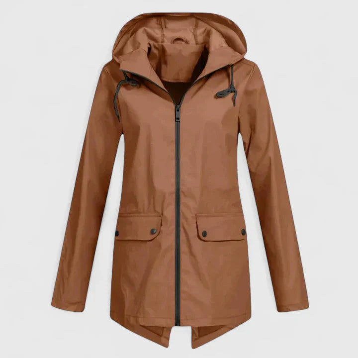 VANESSA | LIGHTWEIGHT HOODED RAIN JACKET