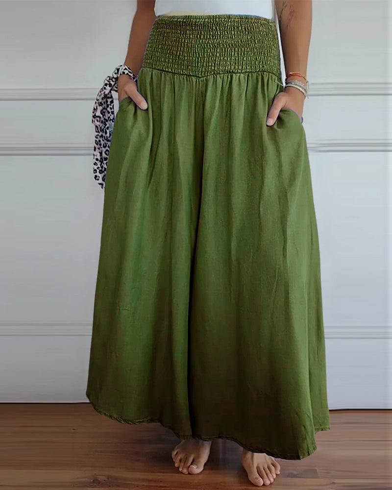 Leora - Comfy Wide-Leg Trousers