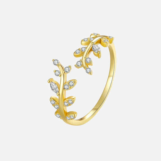 Kaelirisse | Zirconia Ring 18K Gold
