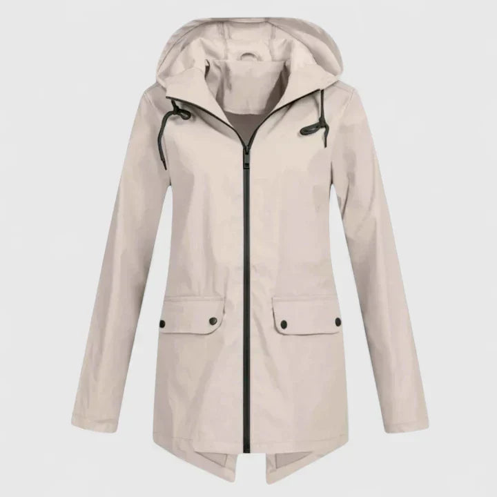 VANESSA | LIGHTWEIGHT HOODED RAIN JACKET