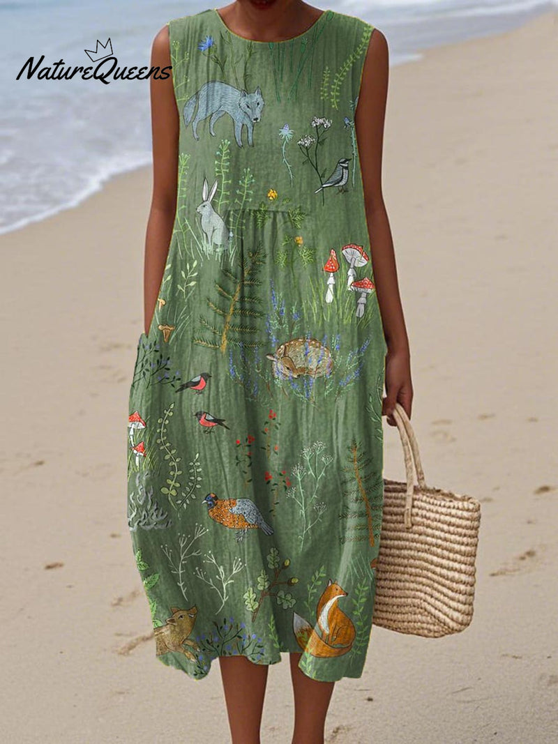 Carly - Forest Animals Dress