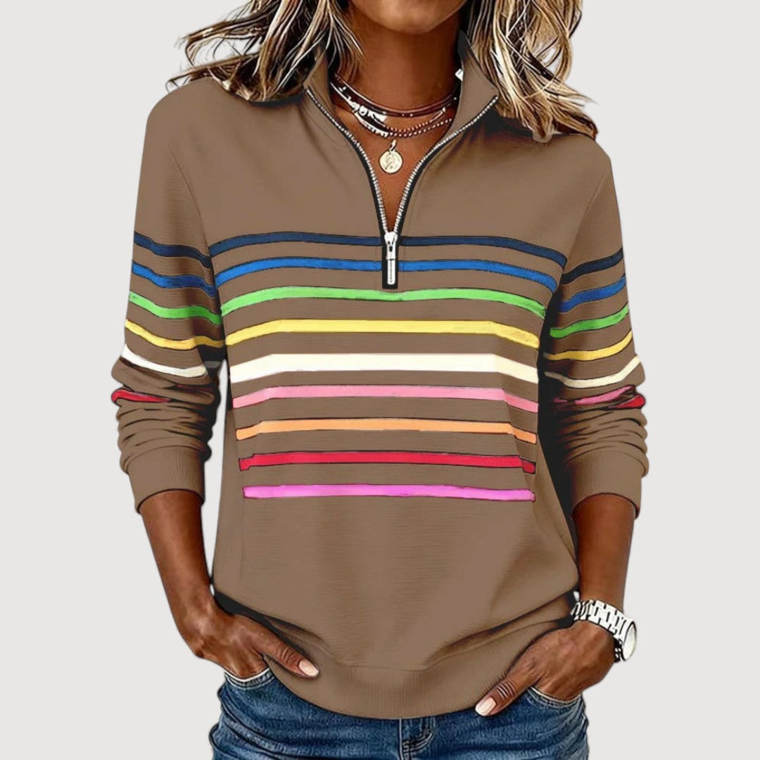 Madeline | Relaxed Zip Top