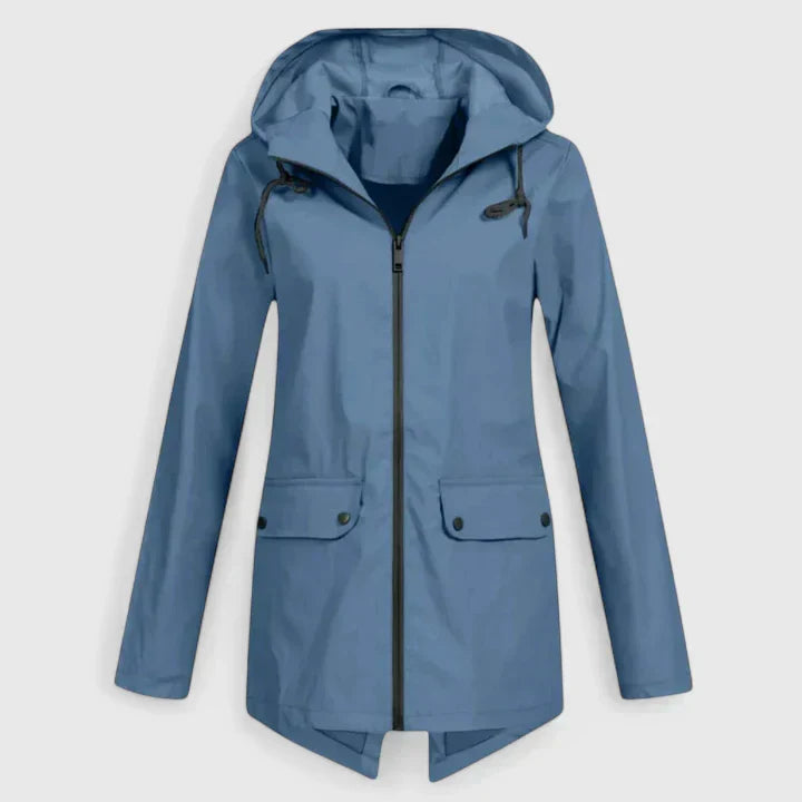 VANESSA | LIGHTWEIGHT HOODED RAIN JACKET