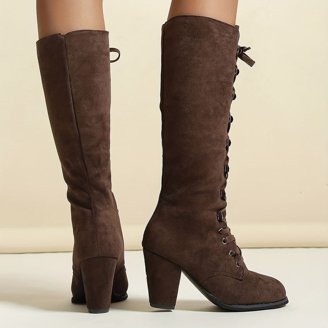 Stella - Fashionable Knee-High Boots