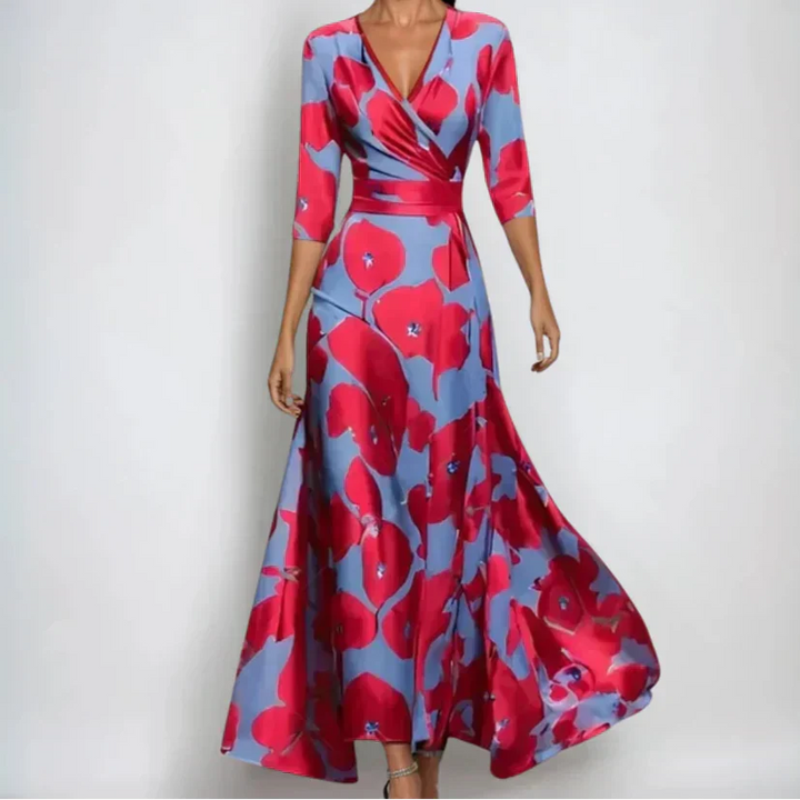 Stella - Luxury Floral Dress