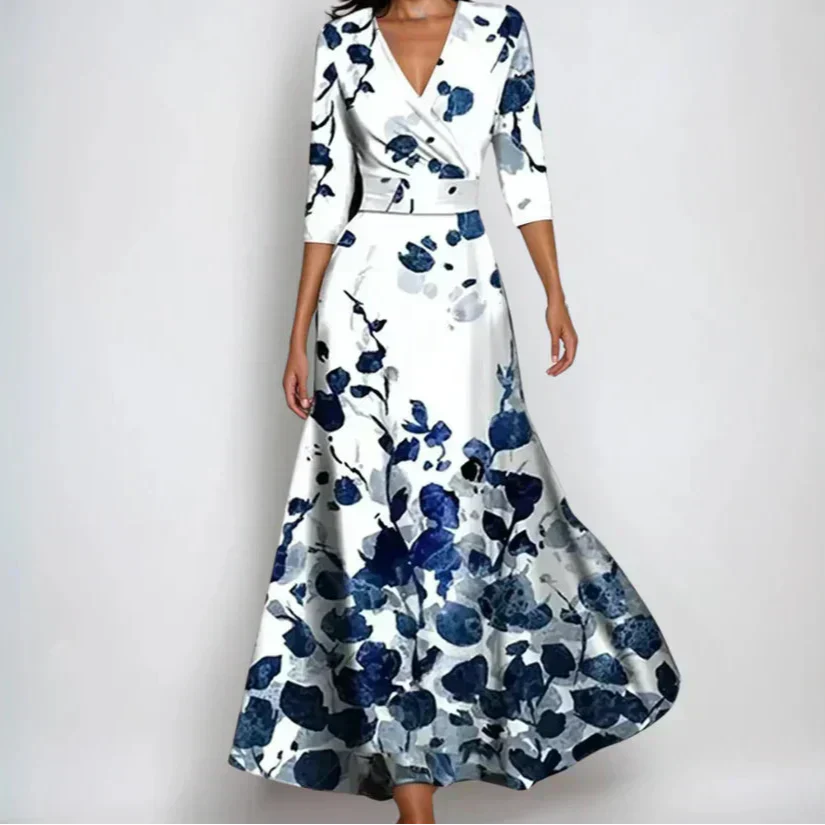 Stella - Luxury Floral Dress