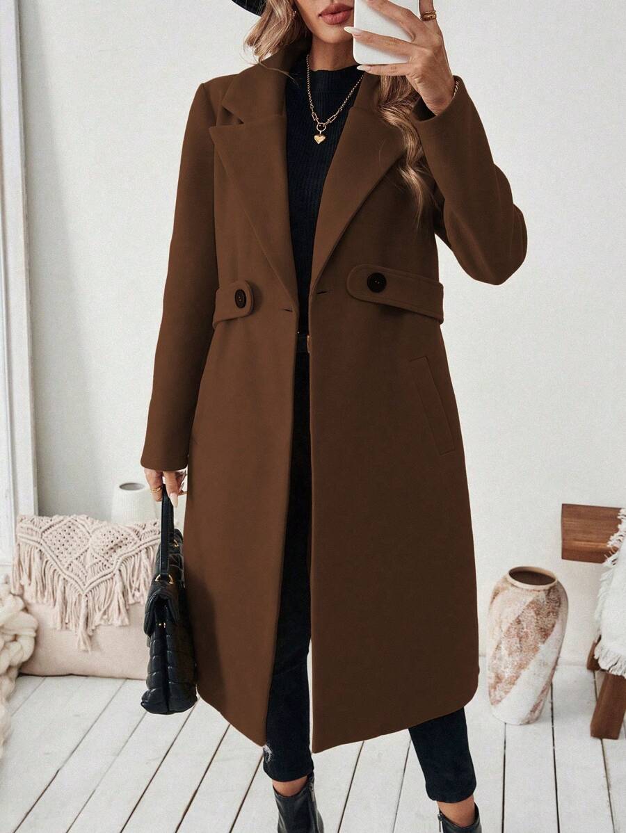 CELINE | TAILORED LAPEL COAT