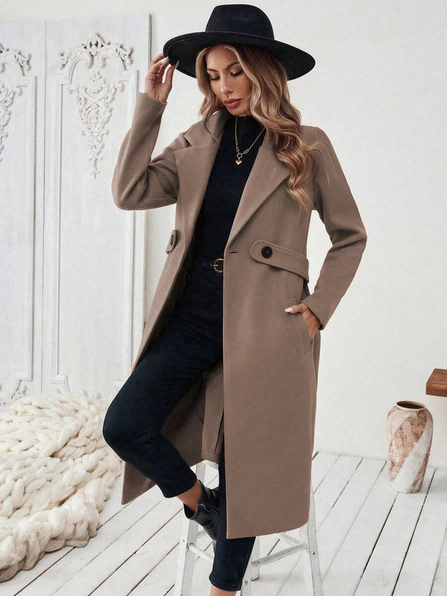 CELINE | TAILORED LAPEL COAT