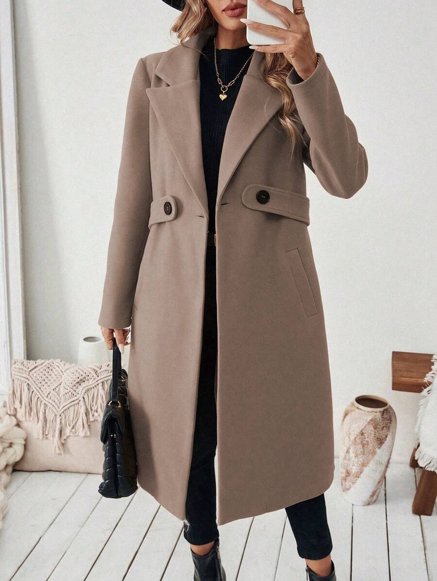 CELINE | TAILORED LAPEL COAT
