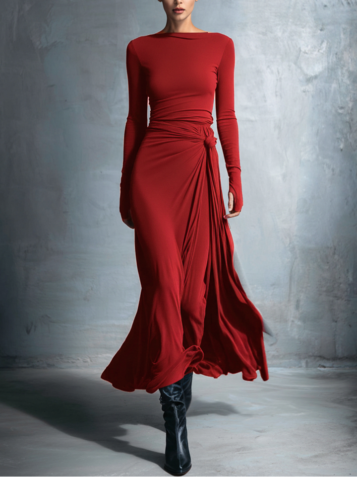 Veya | Elegant Flowing Maxi Dress