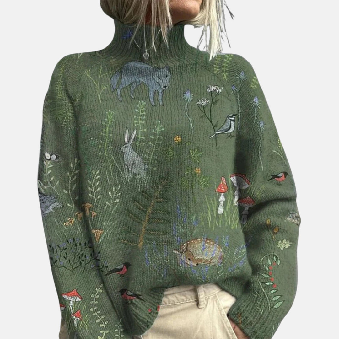 Stephanie | Elegant Turtleneck Jumper