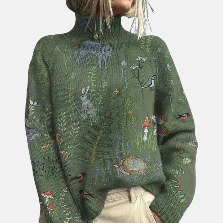 Stephanie | Elegant Turtleneck Jumper