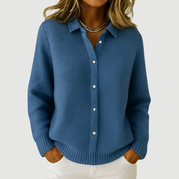 MAEVE | SOFT COLLARED KNIT