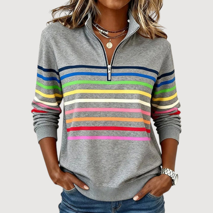 Madeline | Relaxed Zip Top