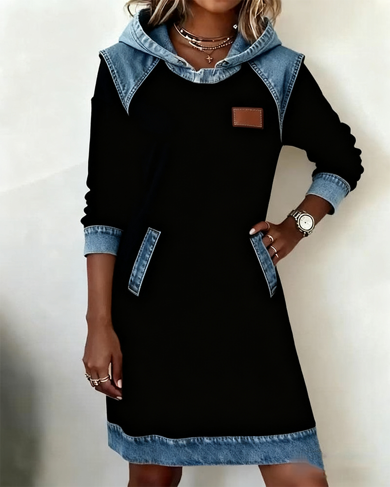 VERA | RELAXED HOODED DRESS