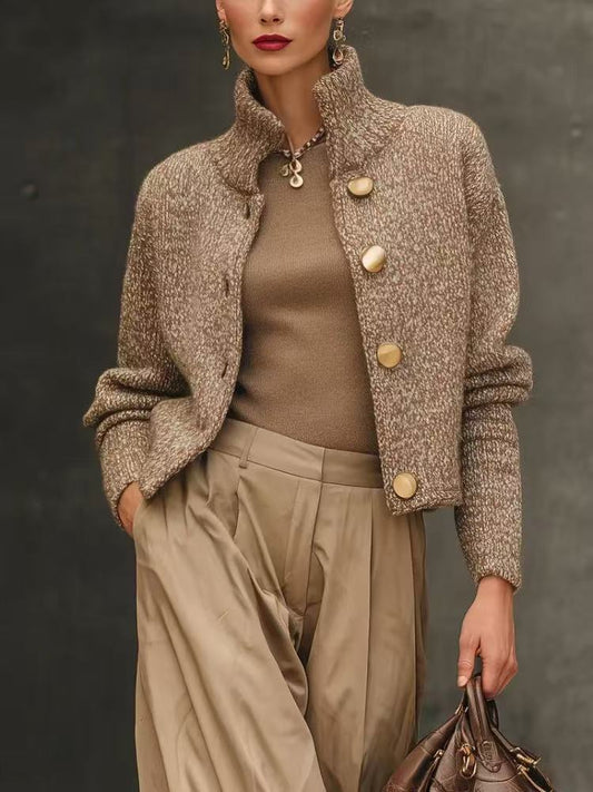 Adeline | Wool-Blend Tailored Fit Jacket