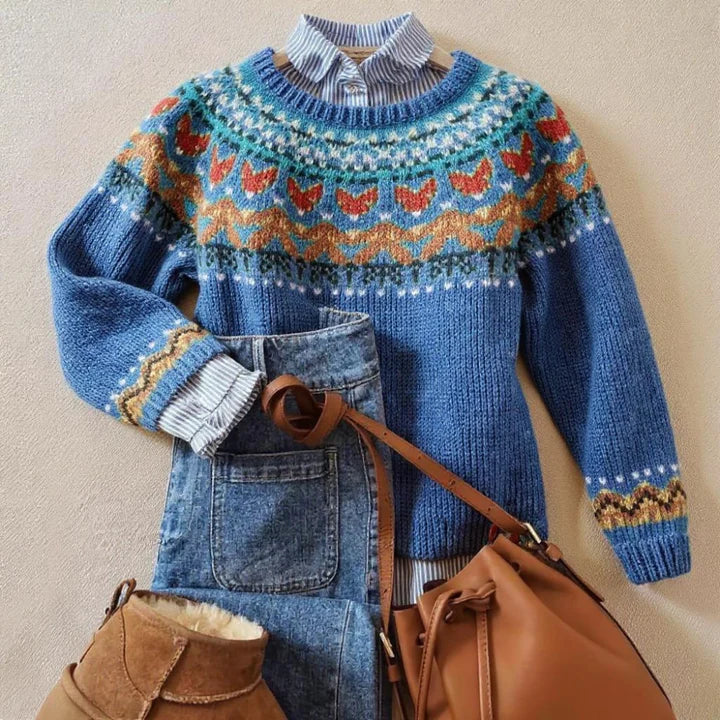 Kimberly | Classic Vintage Knit Jumper